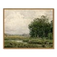thumbnail image 3 of Drsoum Vintage Landscape Canvas Wall Art 11x14in Natural Framed Grassland Classic Painting Modern Farmhouse Kitchen Office Decor, 3 of 6