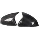 thumbnail image 4 of TKSE Cubierta De La Tapa Del Espejo Lateral, 1 Par De Cubiertas De La Tapa Del Espejo Lateral Carcasa Del Espejo Retrovisor Lateral Brillante De Fibra De Carbono Estándar De La UE Para Mustang S550 20, 4 of 14