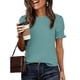 thumbnail image 5 of TaTaai Delicate Sleeve Blouse for Women, Airy Summer T-Shirt, Soft Detailed Top, Ideal for Casual, Vacation, Evening Events and Seasonal Activities Gift, 5 of 6