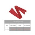 thumbnail image 4 of Cinturón Obi de satén para mujeres de tallas grandes, con lazo autoadherente, cinturón ancho para la cintura de vestido nupcial 41.73-49.61" Rojo, 4 of 7