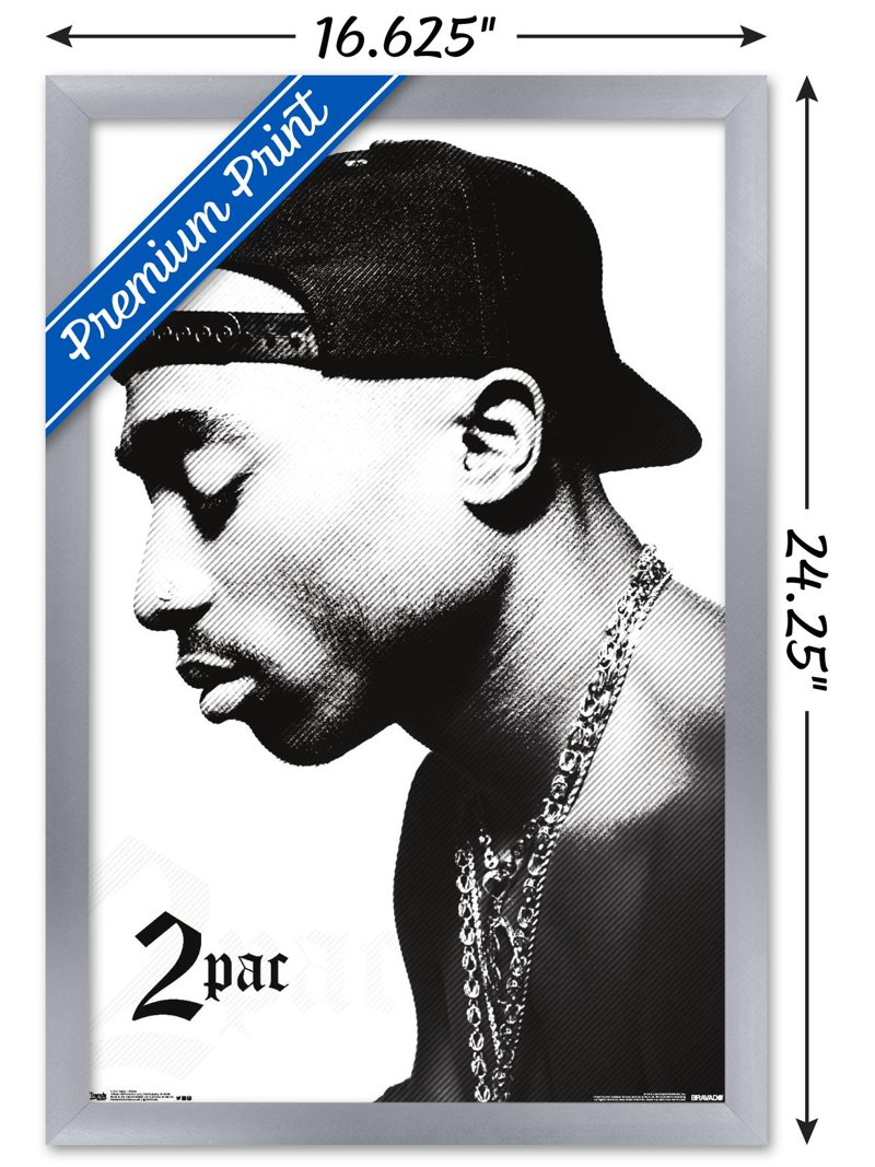 Tupac - Profile Wall Poster, 14.725