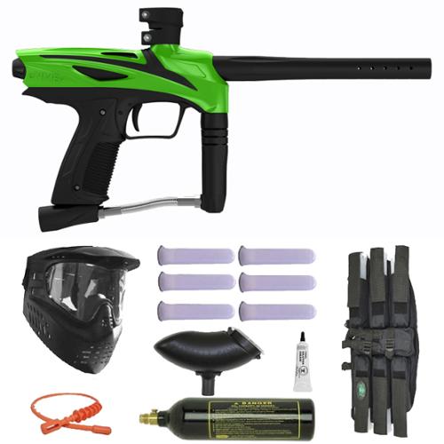 Action Village GOG ENMEy Protector Paintball Gun Package Kit Level 1 (Freak Green, Small/Medium