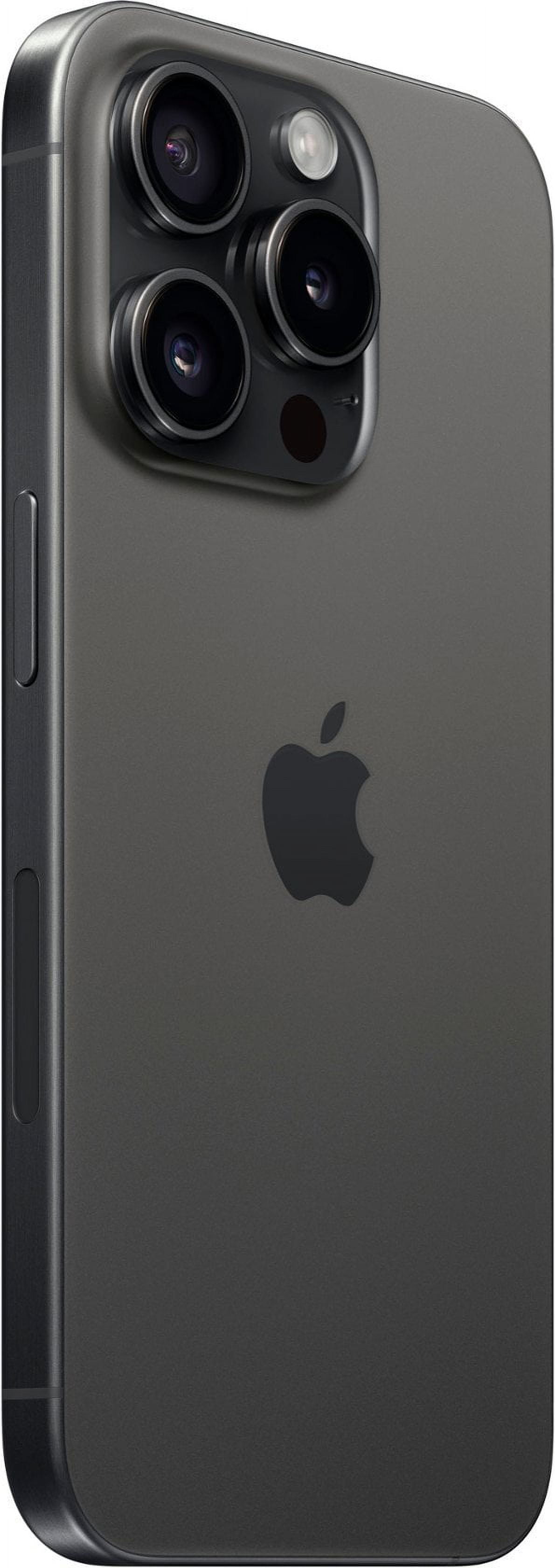 Restored Apple iPhone 15 Pro - Straight Talk / Tracfone - 128 GB Black Titanium (Refurbished)