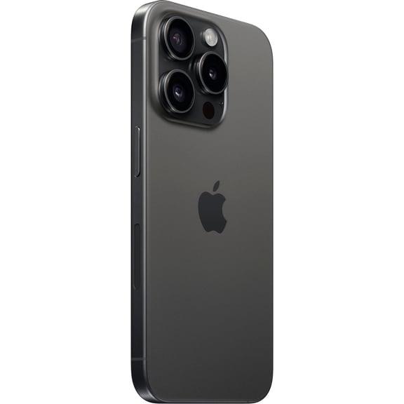 Restored Apple iPhone 15 Pro - Unlocked - 128GB Black Titanium (Refurbished)