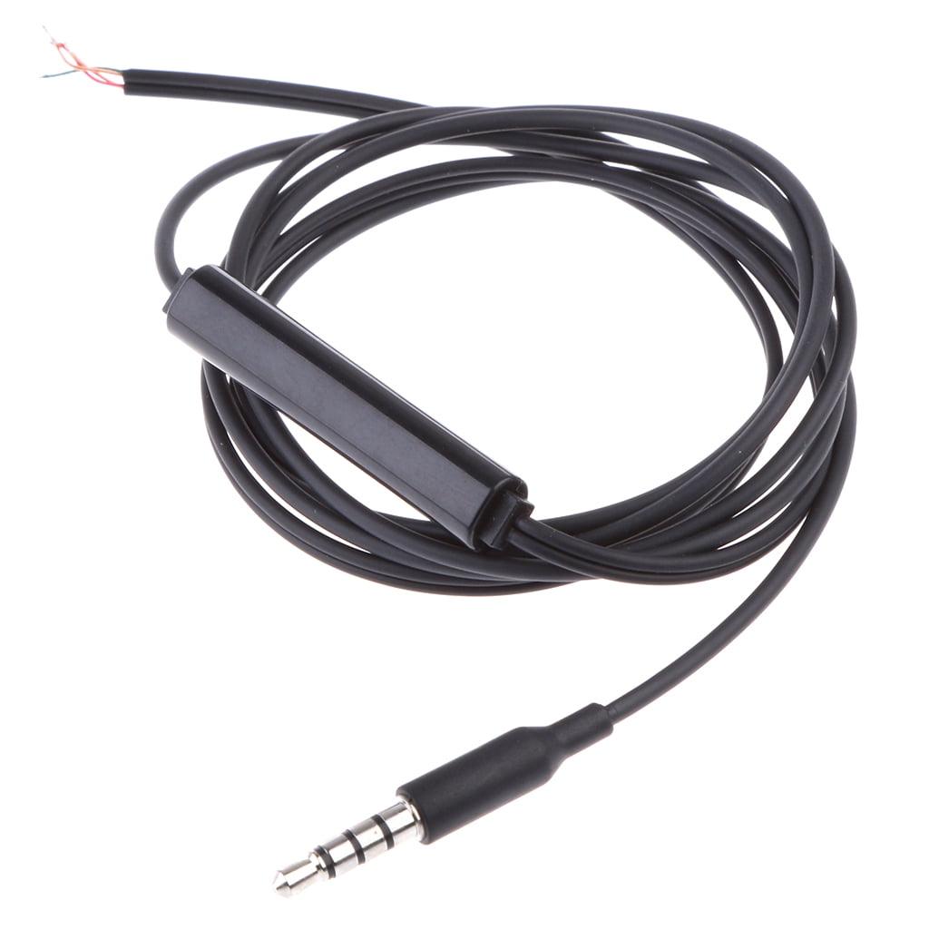 3.5mm Straight Auxiliary Earphone Audio Cable Repair Update Wire DIY 1.2m |  Walmart Canada
