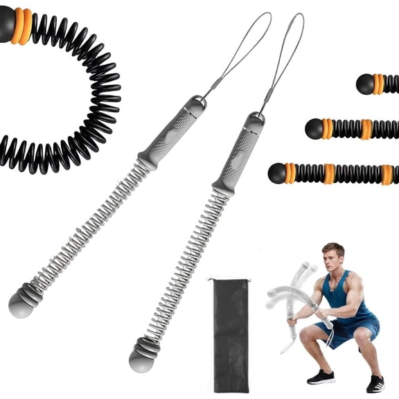 Cordless Battle Ropes, 2026 New Ropeless Battle Ropes Adjustable Weight, Battles Ropesfor Home Gym, Low-Impact Full Body Exercise Equipment for Men & Women