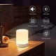 thumbnail image 4 of Lámpara de noche LED, luz nocturna táctil con brillo regulable, modo cálido y lámpara de mesa RGB regulable, recargable por USB, regalo para niños y adultos., 4 of 5