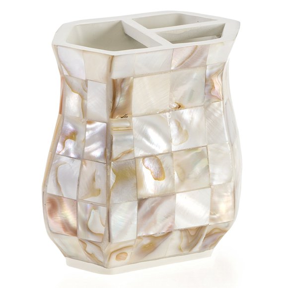 Soporte para cepillos de dientes Creative Scents Milano Mother of Pearl