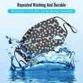 thumbnail image 2 of Cute Dalmatian Dog Graphic Printed Cloth Face Masks Reusable Washable Adjustable for Adults (5 PCS), 2 of 5