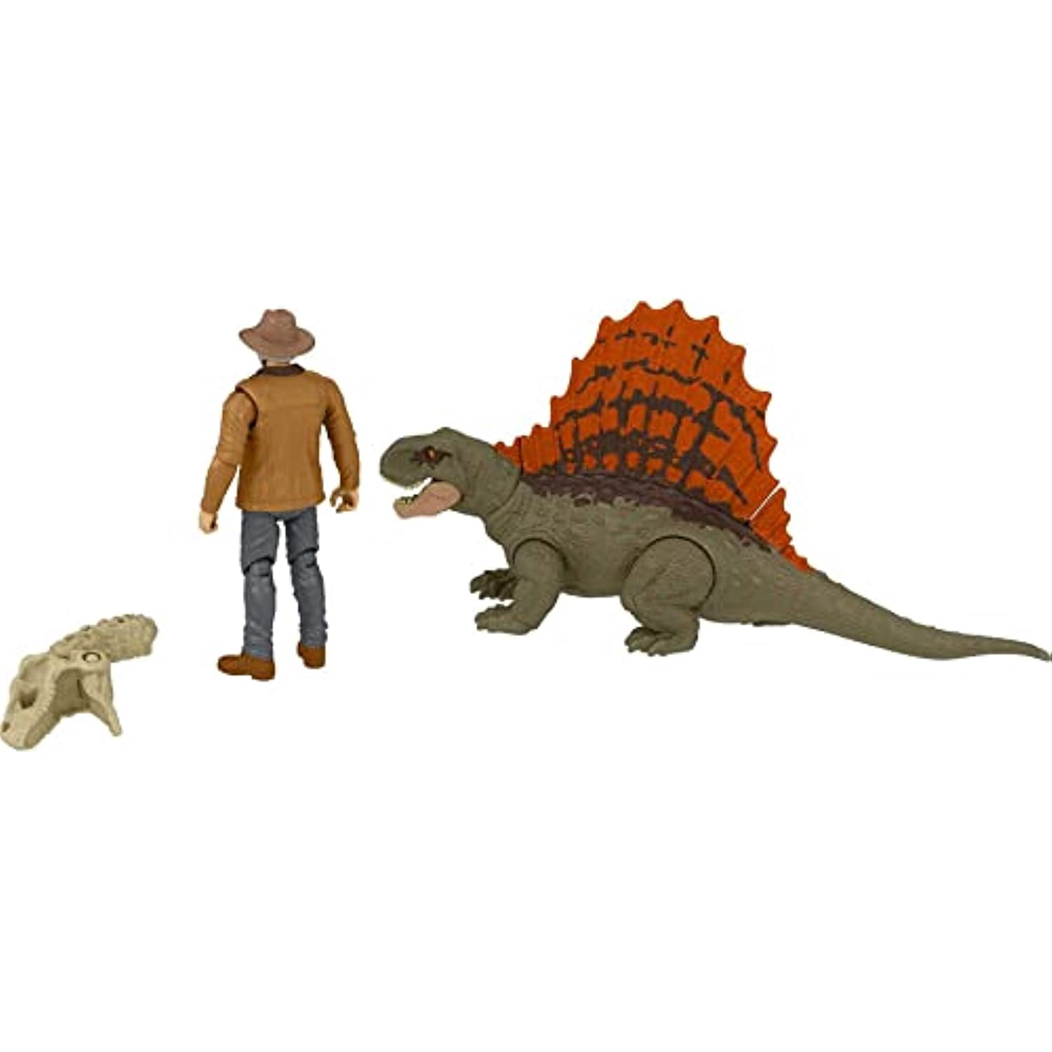 Jurassic World Dominion Dr. Alan Grant & Dimetrodon Action Figure 2-Pack