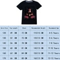 thumbnail image 2 of Addams Family Wednesday T-Shirt Summer Girls Cartoon Tops Sweatshirt for Kids Graphic Clothing Youtube Gifts, 2 of 2