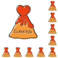 thumbnail image 2 of Minnieouse Pines de dibujos animados Broches de pines amarillos Broche Insignia Joyas Tipo 1 XZ4427 Tipo 1 XZ4427 10piezas, 2 of 6