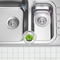 thumbnail image 4 of HOMEMAXS 2pcs Stainless Steel Sink Strainer Kitchen Stopper Mesh Drain Filter, 4 of 5