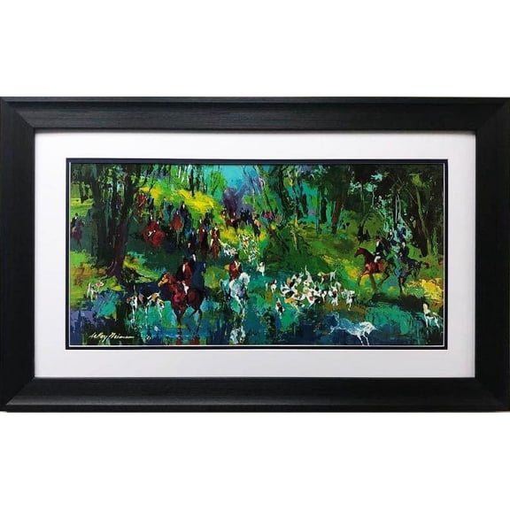 LeRoy Neiman "The Hunt of the Unicorn" NEW FRAMED Art Generic