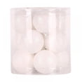 thumbnail image 1 of CNKOO Boules Chic Rouges Imprimé Solide Boules de Noël en Plastique 12 Unités (1.2”), 1 of 11