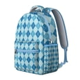 thumbnail image 2 of Organized Geometric Shapes Texture Backpack - Never Lose a Pen Again, Designed with Students and Professionals in Mind, Practical and Stylish Gift, 2 of 6