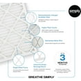 thumbnail image 3 of Simply Filters 20x23x1 MERV 8, MPR 600, AC Furnace HVAC Air Filter (8 Pack), 3 of 7