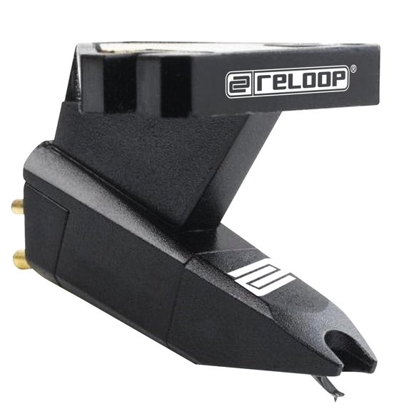 Cápsula con aguja esférica para tocadiscos Reloop OM-BLACK