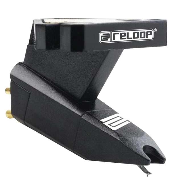 Cápsula con aguja esférica para tocadiscos Reloop OM-BLACK