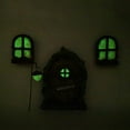 thumbnail image 1 of Miniature Fairy Elf Home Door  And Chandelier Luminous Tree Decor Art Decorations In The Dark, 1 of 8