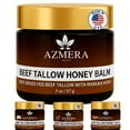 thumbnail image 1 of Bálsamo para la piel Azmera Beauty, 100% miel de manuka y sebo de res alimentados con pasto, 1 of 8