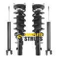 thumbnail image 1 of COMPLETESTRUTS - Front Complete Strut Assemblies with Coil Springs and Rear Shock Absorbers Replacement for 2009-2013 Infiniti G37 Sedan AWD - Set of 4, 1 of 4