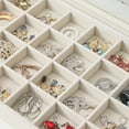 thumbnail image 3 of Coward Jewelry Organizer Box,24 Grids Ring Earring Display Case, 3 of 6