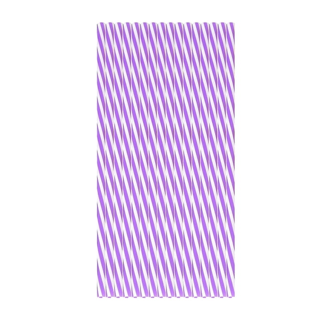 ¡Gran oferta! 50 piezas de pajitas de plástico de 8 pulgadas de largo, plegables a rayas multicolores