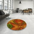 thumbnail image 3 of Ahgly Company Indoor Rectangle Patterned Tomato Sauce Red Area Rugs, 7' x 9', 3 of 6