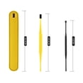 thumbnail image 3 of 2Pcs/Set Double-Ended Earpick Soft Silicone Ear Pick Ear Wax Curette Remover Ear Cleaner Spoon Spiral Ear Tool, 3 of 7