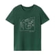 thumbnail image 1 of Camiseta Para Mujer Verano Casual Tops De Verano Para Vacaciones Uso Diario Compras XXL Verde, 1 of 7