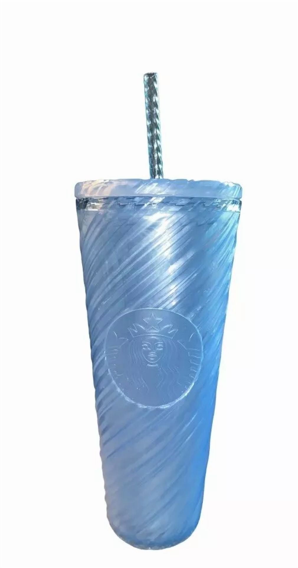 Starbucks Light Blue Swirl Cold Cup, 24oz, Summer 2024 Drinkware -  Walmart.com