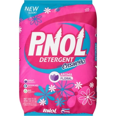 Pinol Floral Aroma Powder Powder Laundry Detergent, 158.73 oz