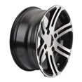 thumbnail image 1 of Moyeu de Roue pour Karts, Moyeu de Roue en Alliage d'Aluminium 14 Pouces pour la Plupart des Karts à 4 Roues, Chariots Etc., 1 of 7