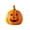 Orange, variant on Ceramic Pumpkin Tabletop Figurine Autumn Thanksgiving Centerpiece with electroplated Golden Stems White