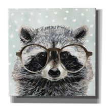 Epic Graffiti 'Four-Eyed Forester IV' by Victoria Borges, Canvas Wall Art, 26"x26"
