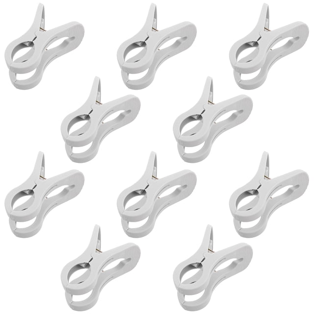 YSNOOWE 10Ud Clips Para Colgar Prendas Plástico Resistente Portátil Y Reutilizable Para Exteriores