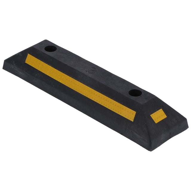 Parking Stopper,Parking Block Rubber Curb Parking Block Parking Aid High-Precision Functionality