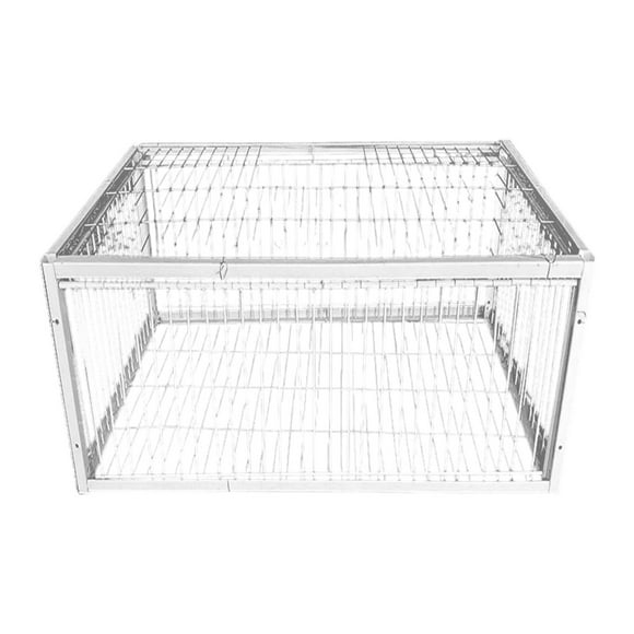 koolsoo Bird Cage Easy Assembly Portable Pigeon Coop for Chicken Warehouses Orchards 4 enter