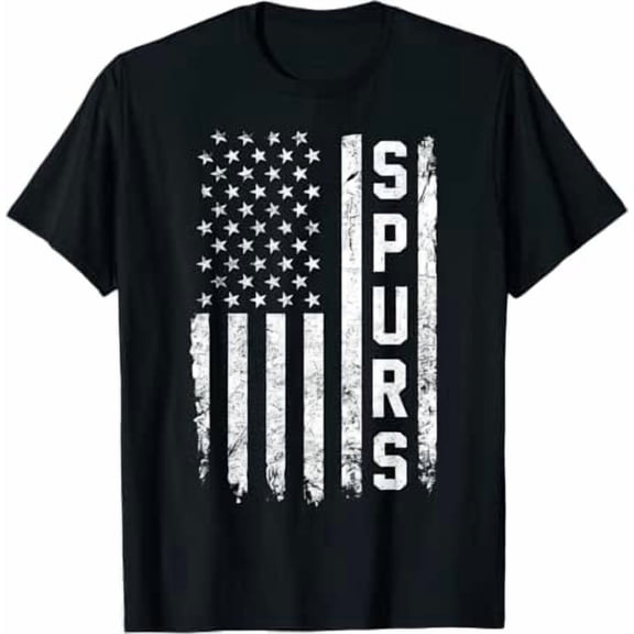 Retro Vintage Spurs T-Shirt