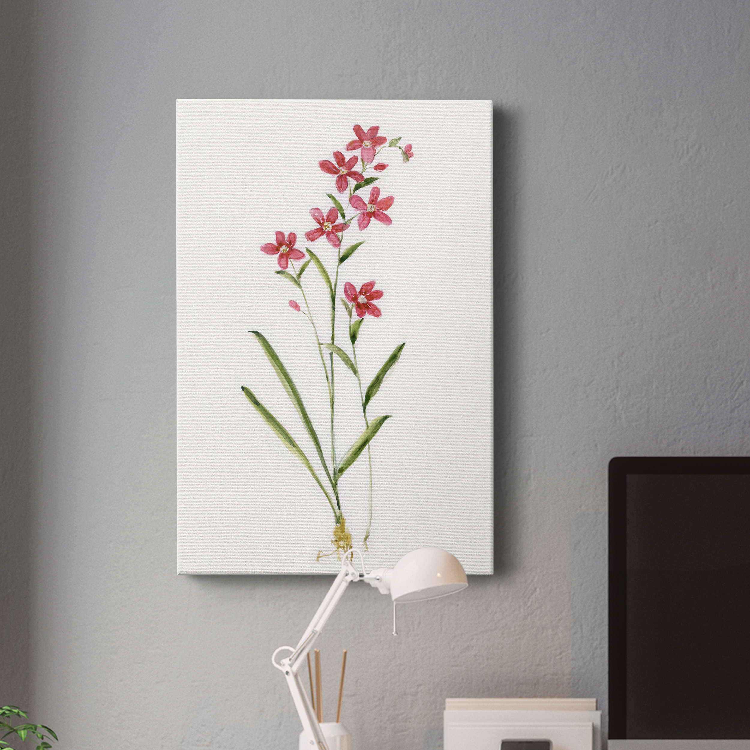 Delicate Pink I Premium Gallery Wrapped Canvas - Ready to Hang - 32 x 48