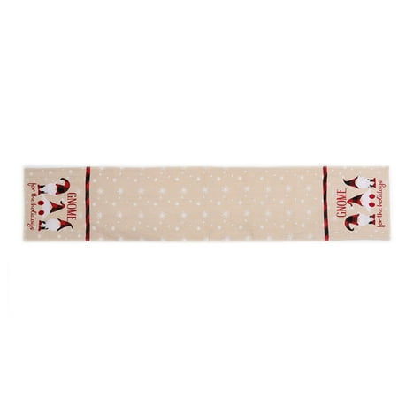 

AnuirheiH Christmas Table Runner Non-woven Fabric Table Runner with Snowflake Pattern Christmas Decoration Table Cloth Cloth Decorations for Home Dining Room 72x14Inch