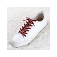 thumbnail image 6 of INSPIRE CHIC Unisex Color Block Stripe Canvas Flat Shoelace for Sneakers, 6 of 6