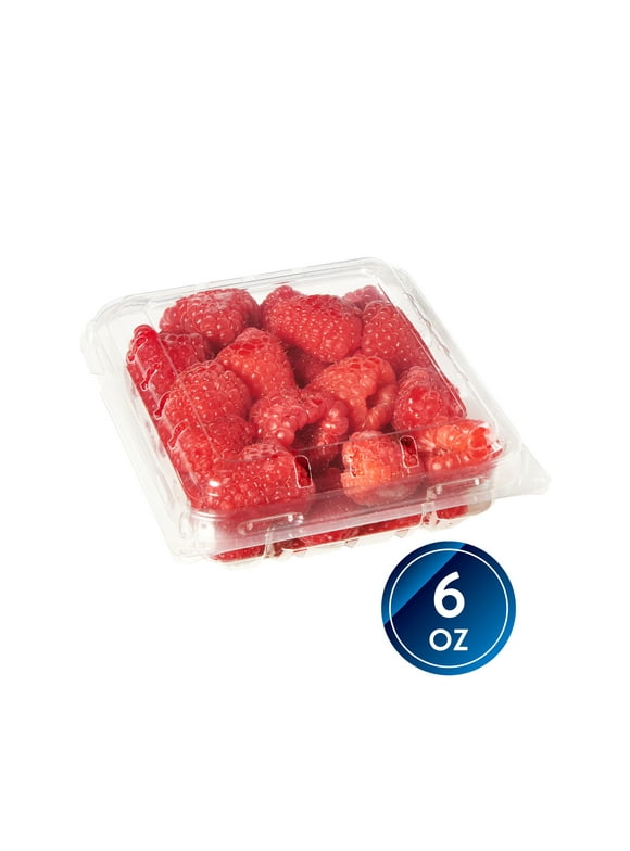 Fresh Raspberries, 6 oz Container