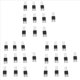 thumbnail image 1 of 30X BT151-500R SOT78 Paquete Motor Control SCR Tiristores 500V 12A, 1 of 4
