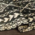 thumbnail image 2 of Jill Rosenwald BJR1000-913 9 x 13 ft. Bjorn Area Rug, Black, Khaki & Dark Brown, 2 of 6