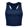 thumbnail image 1 of Hiiyo Women's Racerback Sports Tank Top Solid Casual Summer Sleeveless Tee, Sizes S, 1 of 3