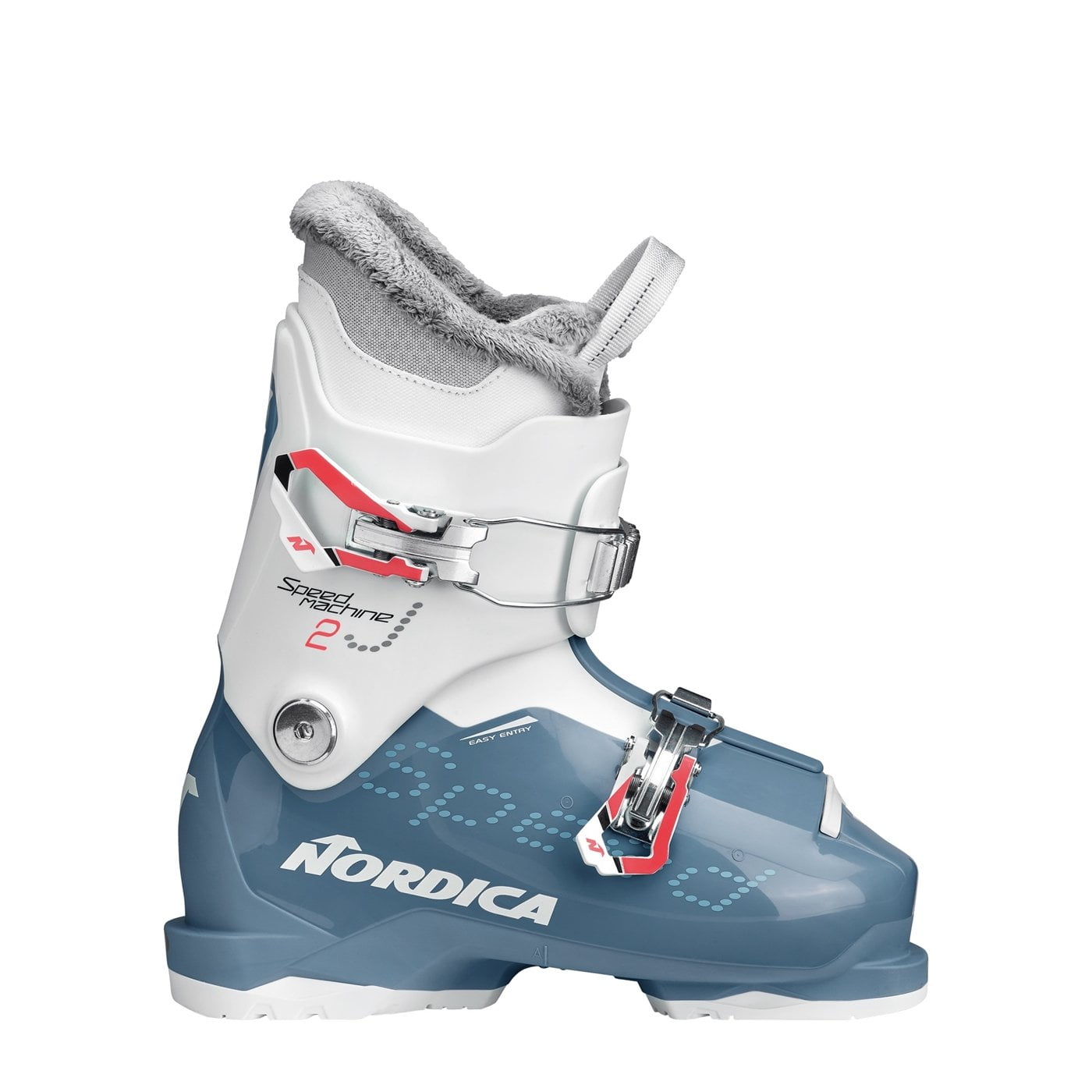 2021 21.5 MP Nordica Speed Machine Jr 2 Ski Boot Girls 