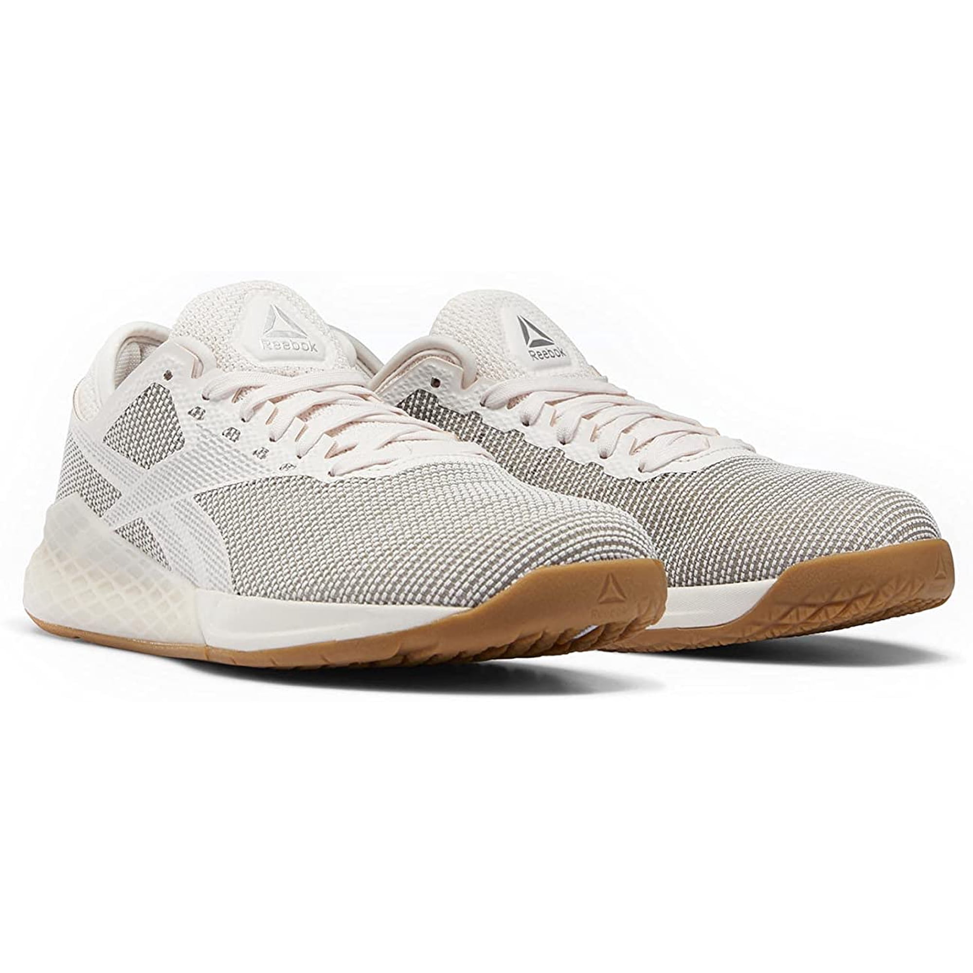 Reebok Mens Nano 9 Cross Trainer - Glass Pink/Cold Grey 2/White - 5
