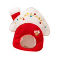 thumbnail image 4 of Gorro de peluche navideño, prenda bonita para la cabeza, suministros para fiestas de aniversario y vacaciones, 4 of 8